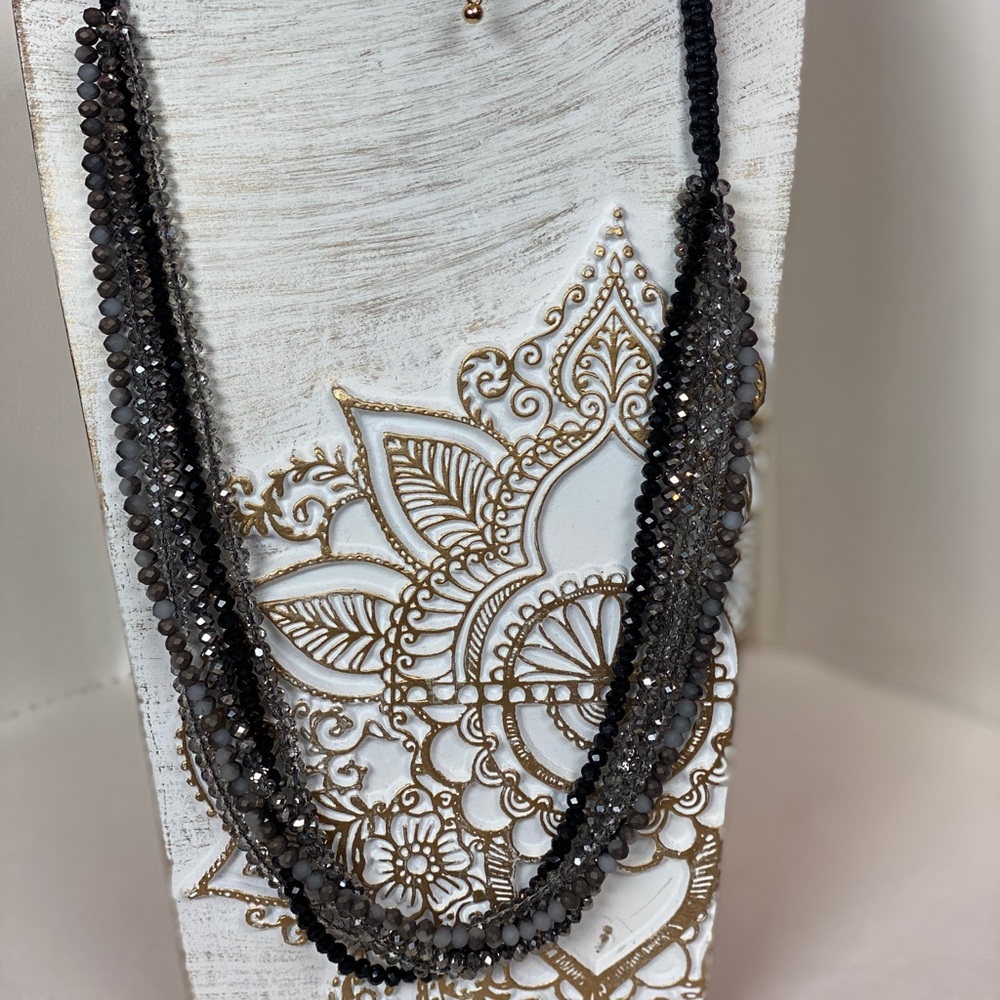 Black & Gray Necklace